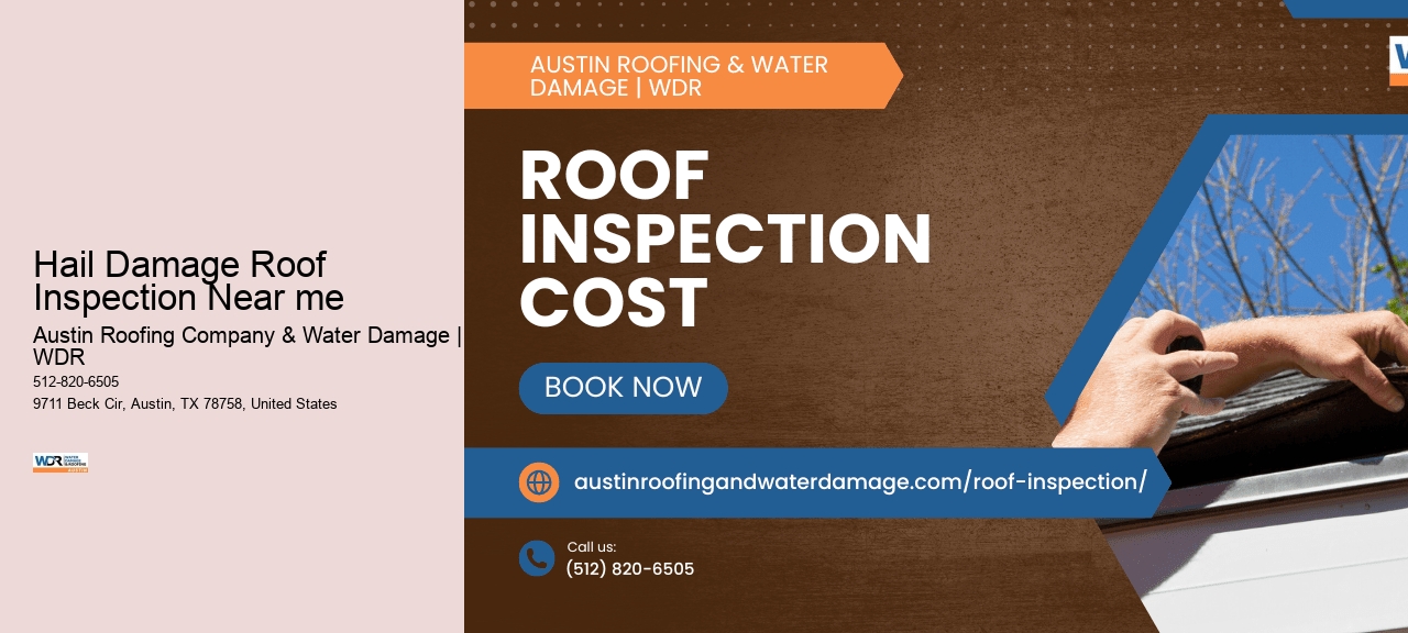 Hail Damage Roof Inspection Near me