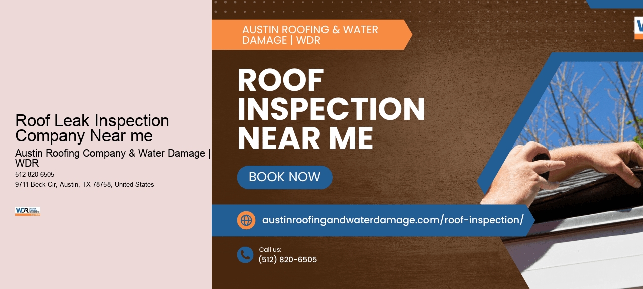 Roof Leak Inspection Company Near me